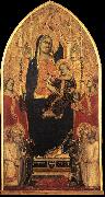 Madonna and Child Enthroned with Angels and Saints sd